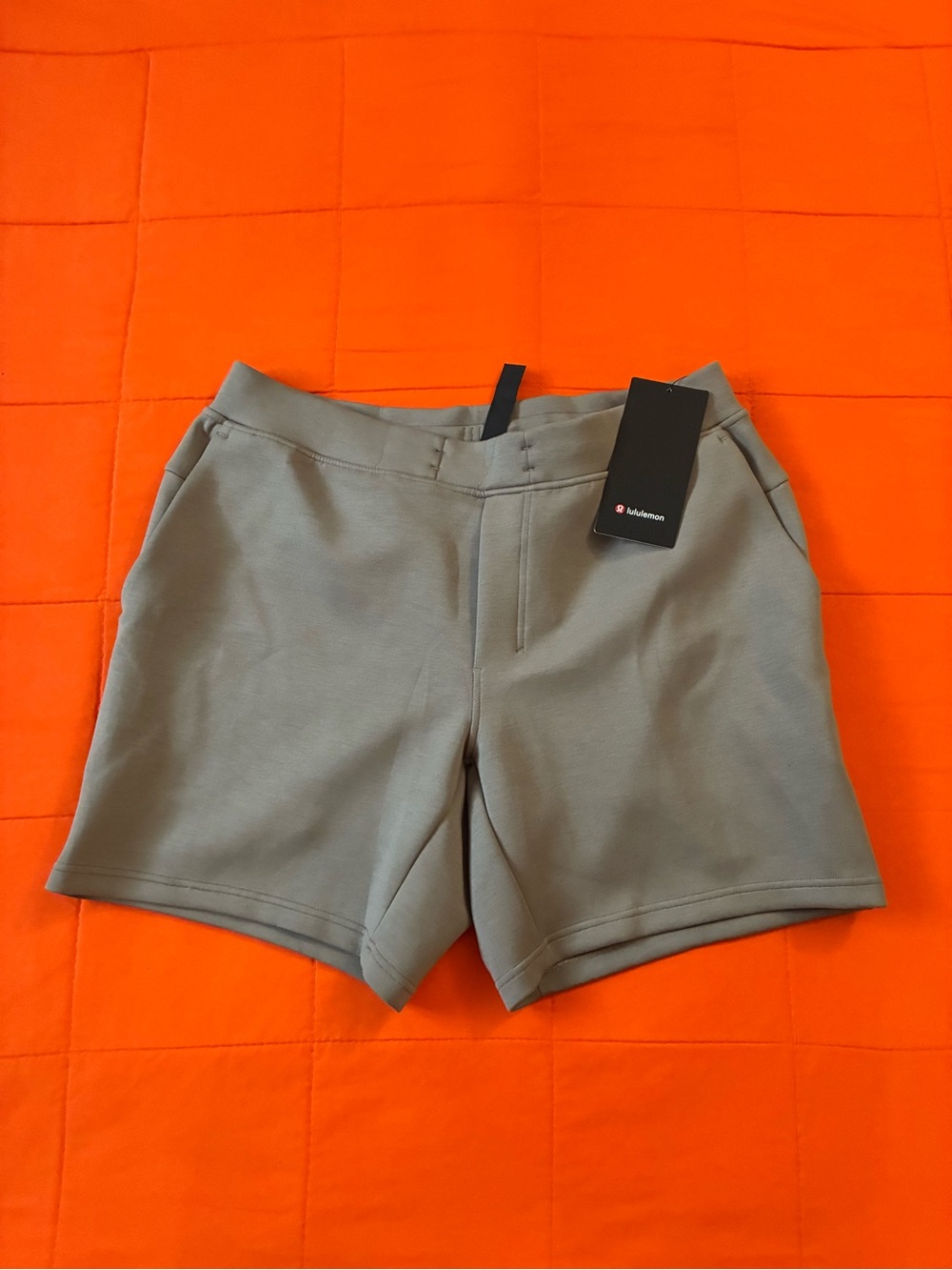 Lululemon Shorts Mens XL Gray Shorts Smooth Spacer Lounge Heather